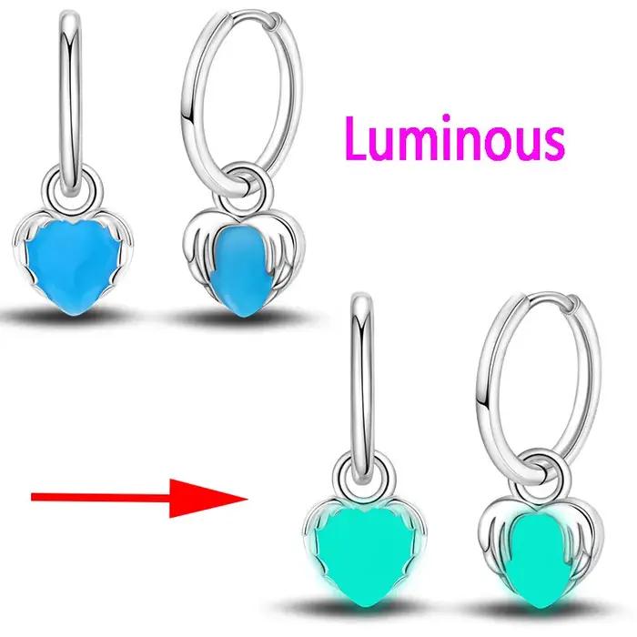 Boucles d'oreilles chat scintillant coloré en argent 2023 véritable, bijoux à la mode, fabrication d