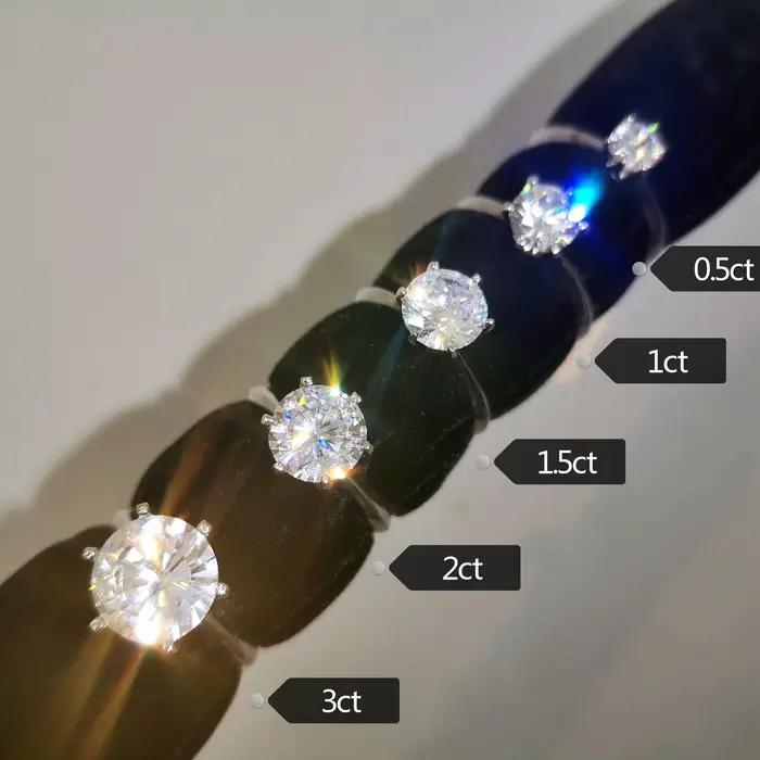 DJMAX Jewelry DZLJ-7D-jpzb-0811-Moissanite Bijoux fins