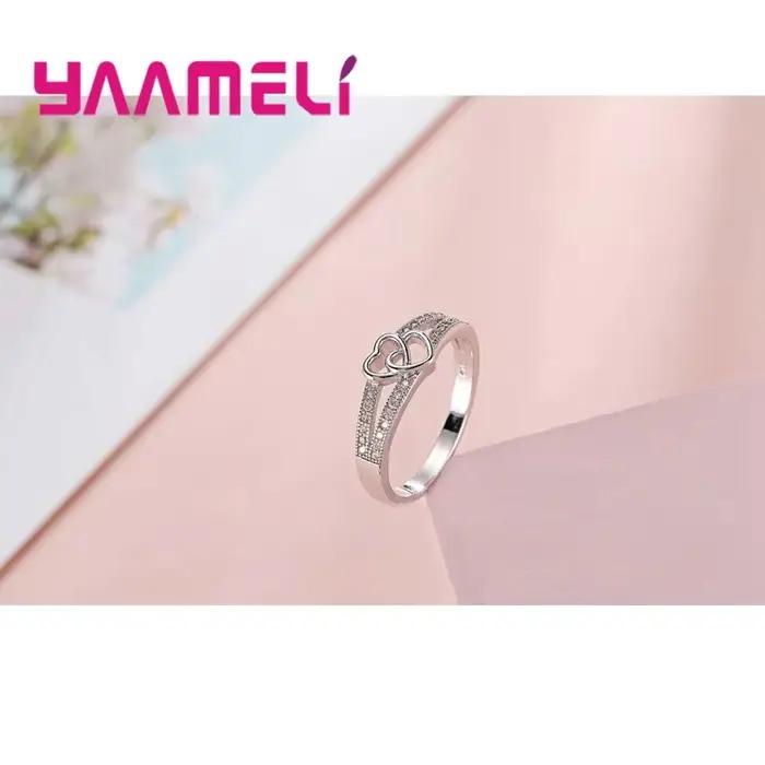 Bague couleur argent Sterling 925