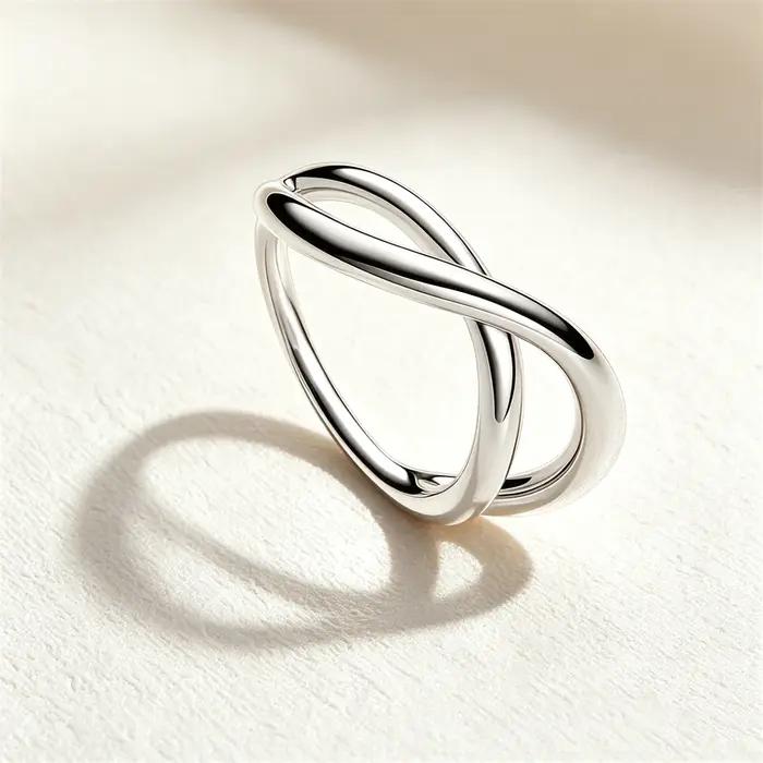 Bague Pliante en Argent 925