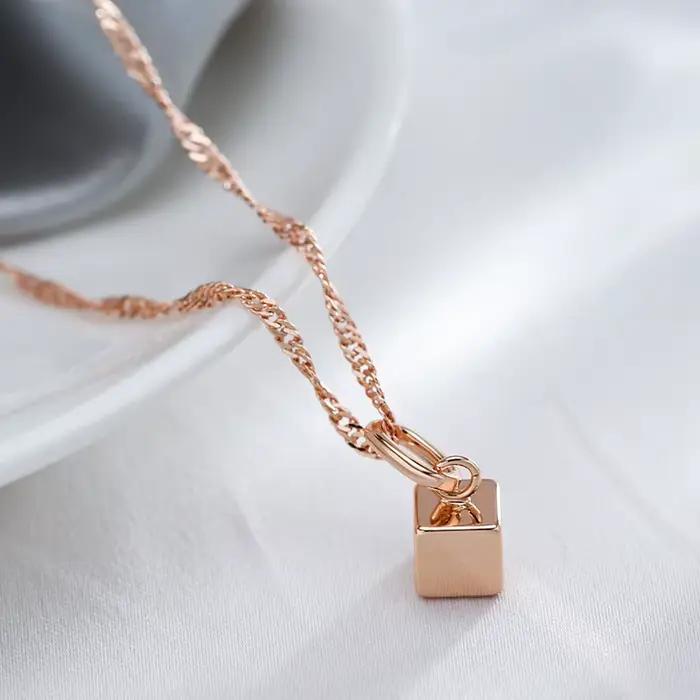 Jcorde YDREAM-Pendentif Carré Brcorporelle pour Femme