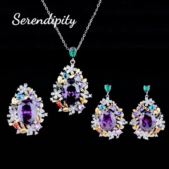 Foyimagination-Parure de bijoux série SecExamen Garden