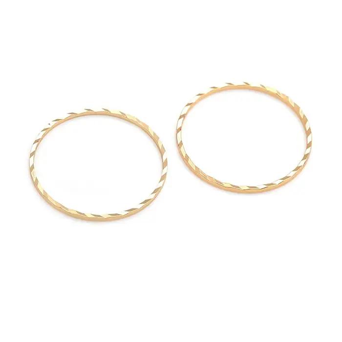 Bagues fermées rondes en or 18K de haute qualité pour femmes, bijoux élégants à offrir pour occasions spéciales