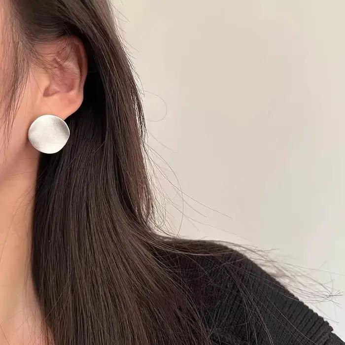 Boucles d'oreilles vintage en argent sterling 925 serties de zirconium blanc pour femmes, bijoux classiques, tendance et élégants pour cérémonies et soirées