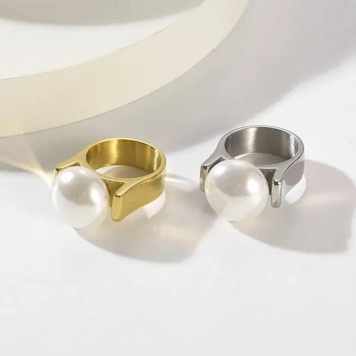 KDecisions-Bague en perles de coquillage pour femme