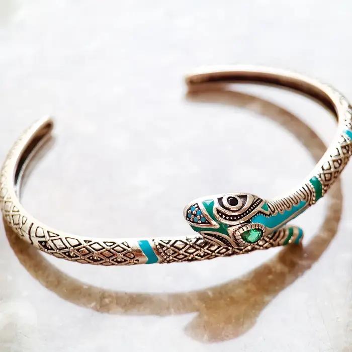 Bracelet serpent Style européen