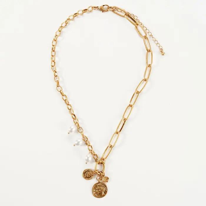 Collier de mariée multicouche réglable