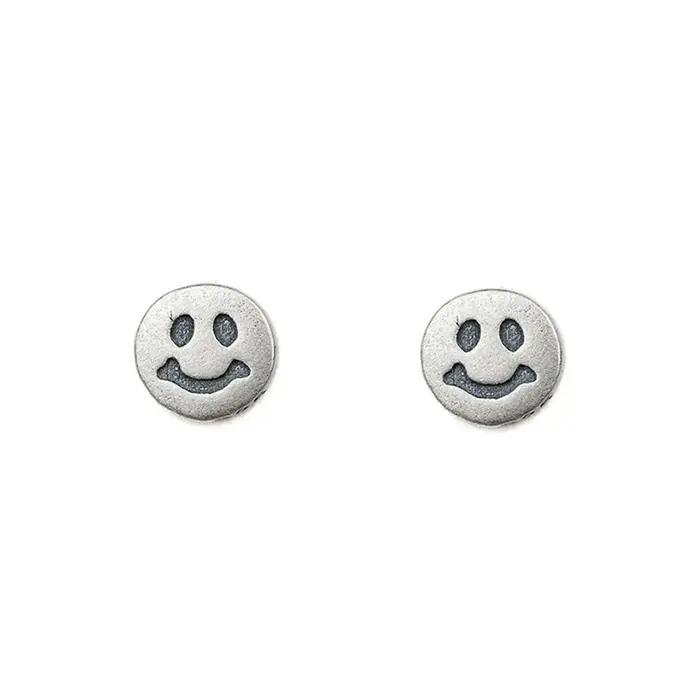 MKENjazz-Boucles d'oreilles en argent regardé 925 pour hommes et femmes