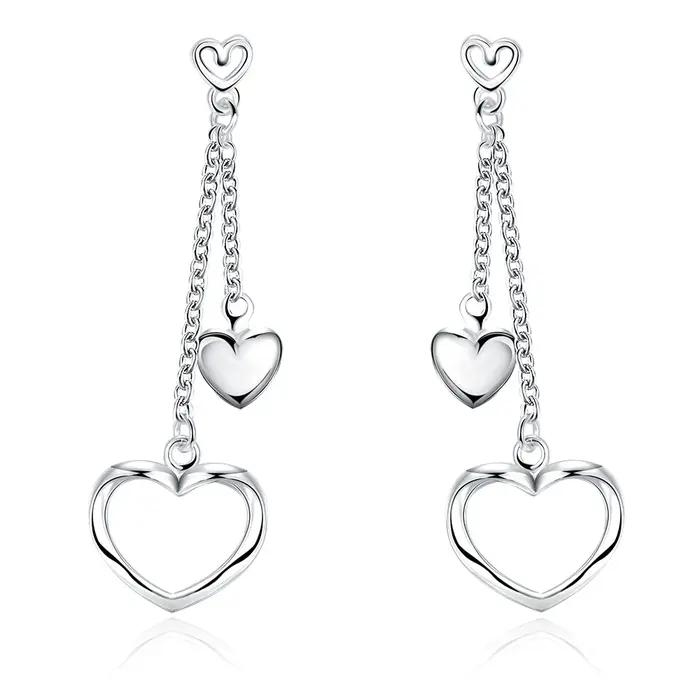 Bijoux de saint-valentin 100% en argent Sterling 925 véritable