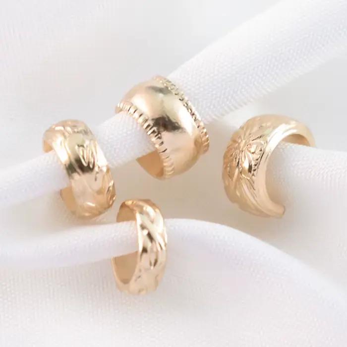 Manchette d'oreille fantaisie en or 14 carats, Manchette large délicate, Manchette d'oreille Conch, Manchette Huggie, Manchette d'oreille non-percée, Boucle d'oreille tendance