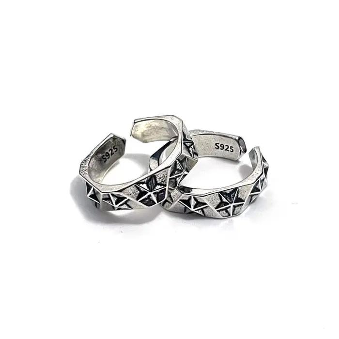 Bagues étoile en argent Sterling 925 pour femmes, accessoires de bijoux de luxe pour fiançailles, ve