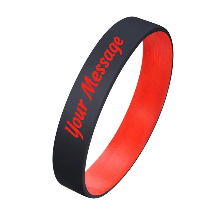 Rotterdam-Bracelet de tennis personnalisé KLE ID pour femme, bijou de 6.3-8.3 pouces, barre gravée,