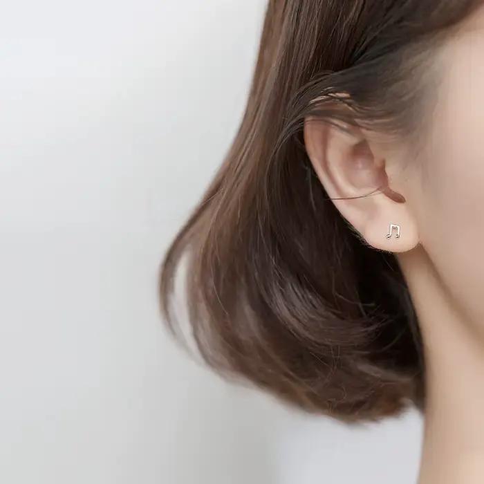 La Monada-Boucles d'Oreilles en Argent Sterling 925 pour Femme