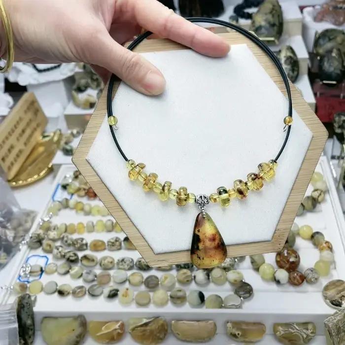 Nouveau Collier en Ambre 2026 – Cadeau Unique