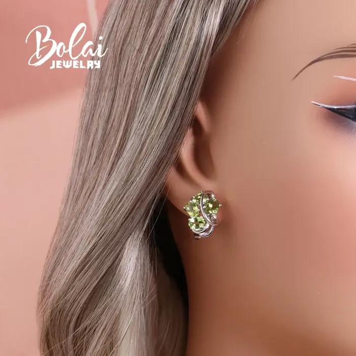 Boucles d'oreilles en argent sterling 925 avec fermoir