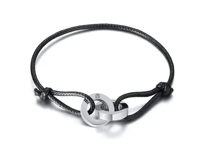 Bracelet de Karma à cordon noir