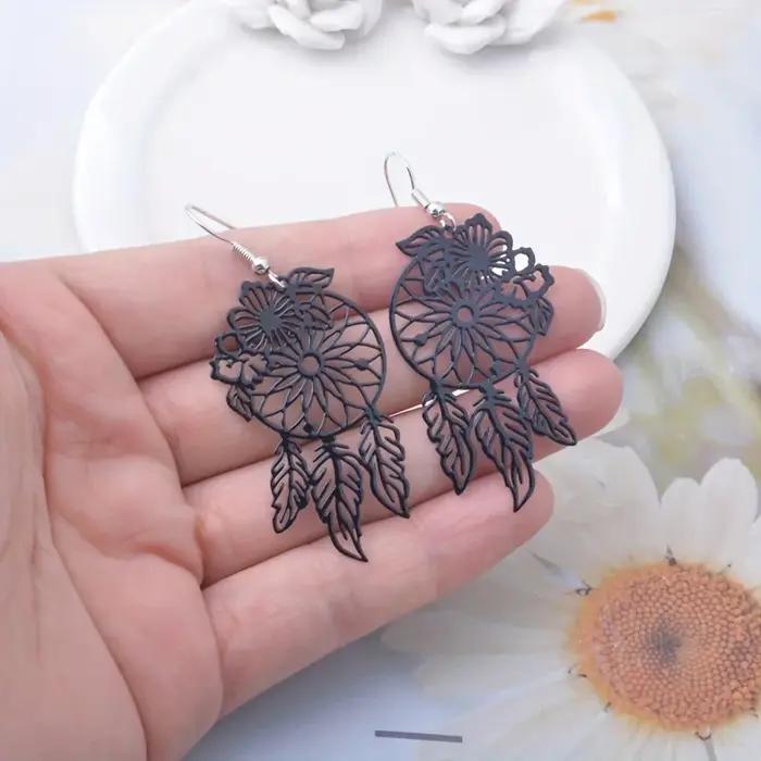 2 paires d'oreilles attrape-rêves bon marché