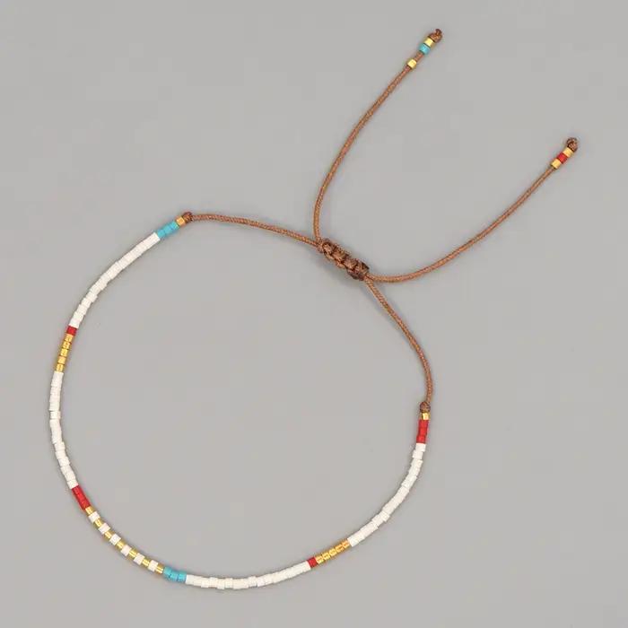 Go2Boho-Bracelet en perles pour femmes, bijoux en ULajustable