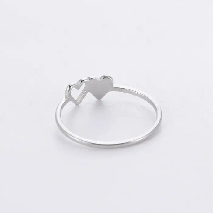 COOLTIME – bague avec lettre initiale pour femmes