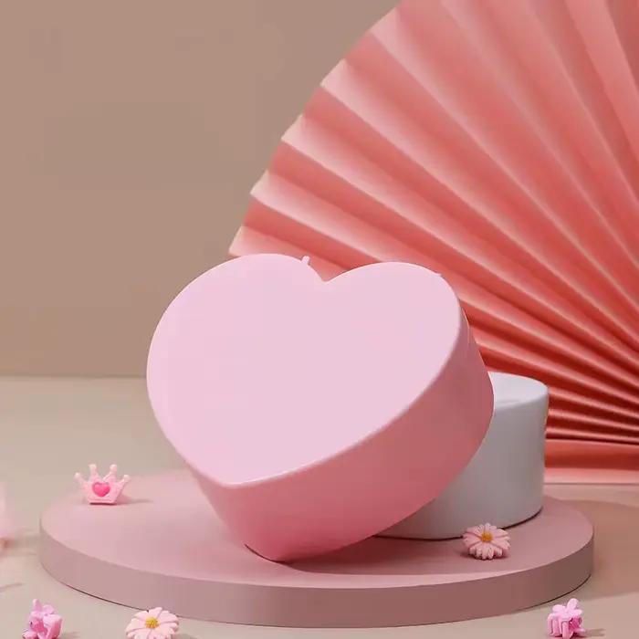 Boîte de rangement de bijoux en forme de cœur pour filles
