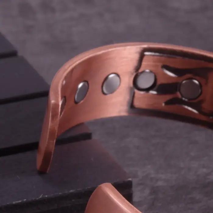 Bracelets magnétiques en cuivre pour hommes