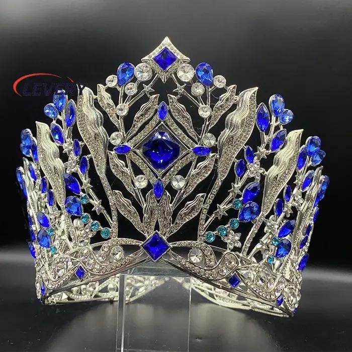 Couronne de mariage reine royale pour femmes élégante accessoire cheveux brillance strass verre occassions spéciales