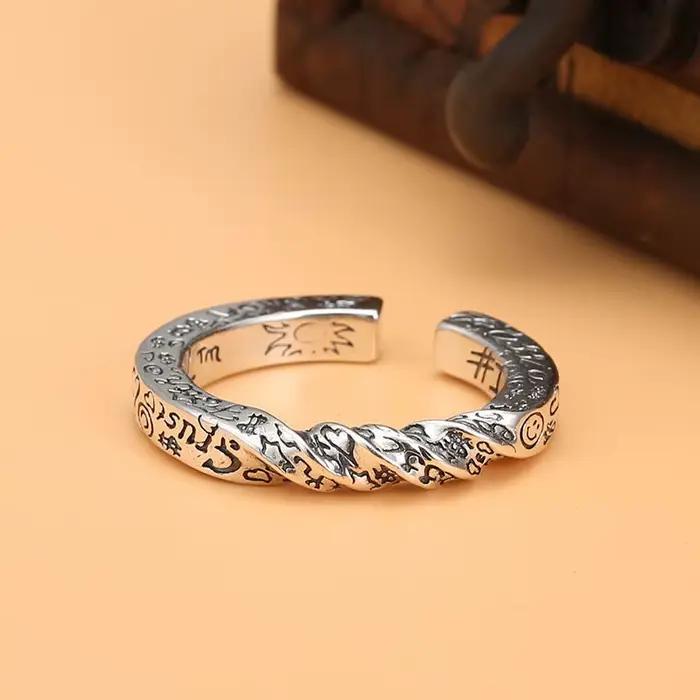 Bagues réglables en argent Sterling 925 pour femmes