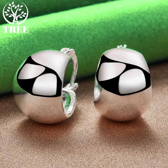 Boucles d'oreilles à clip en or 18 carats pour femmes élégantes occasions engagement mariage anniversaire