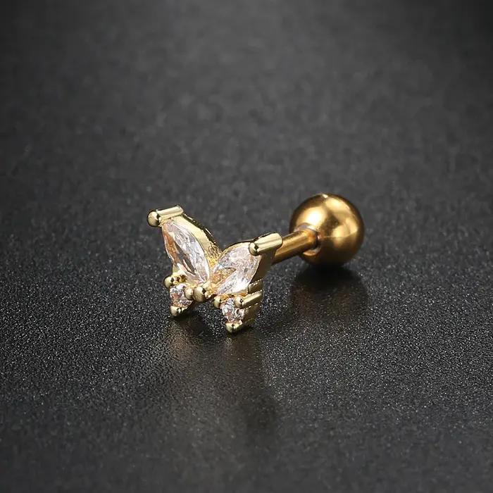 Helix Ear Fake Piercing Boucles d'oreilles pour femme