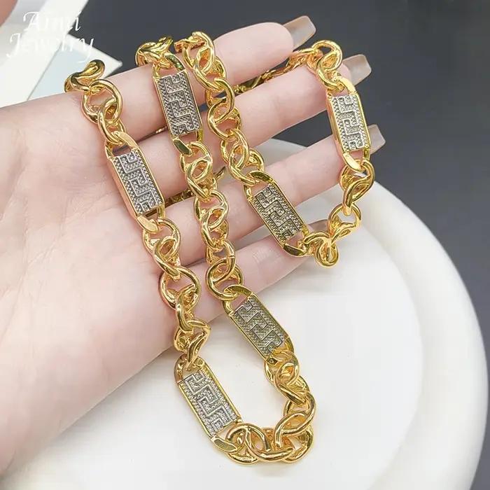 Ensemble de bijoux Hip Hop ChimAfrican pour hommes et femmes
