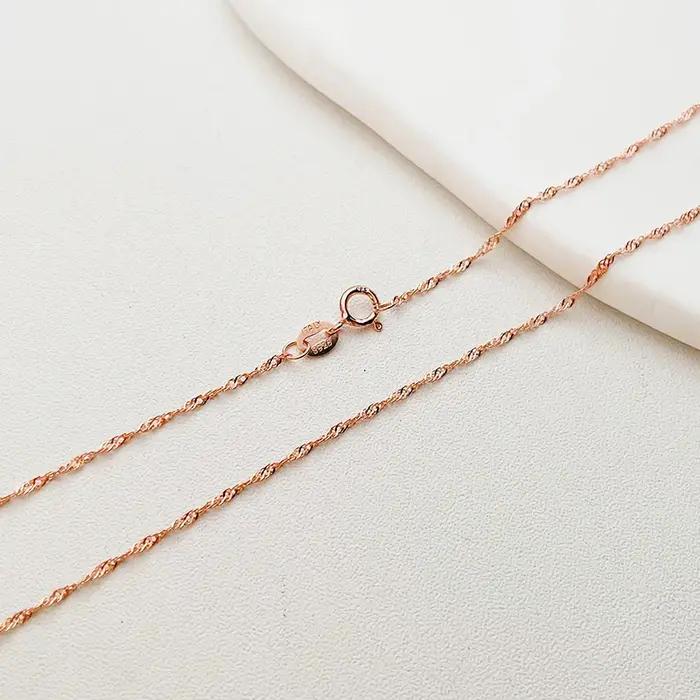 Collier ras du cou en argent Sterling 925