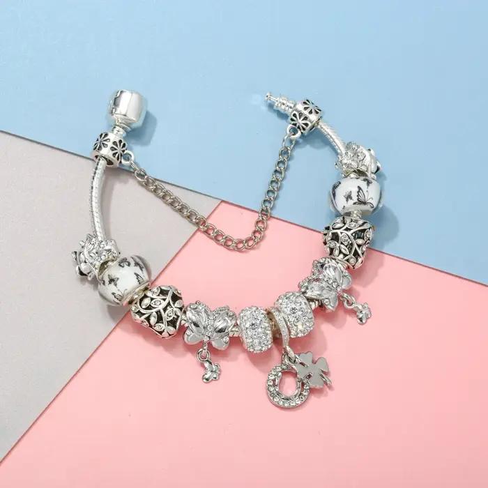 Bracelet à breloques de Style naturel pour femmes