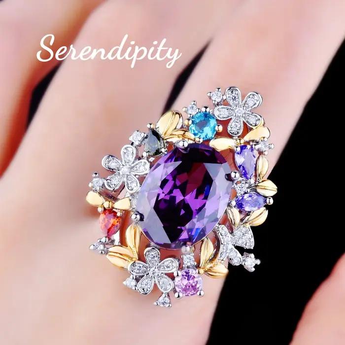 Foyimagination-Parure de bijoux série SecExamen Garden