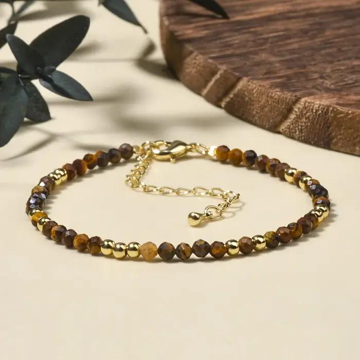 Bracelet bohème en pierre naturelle
