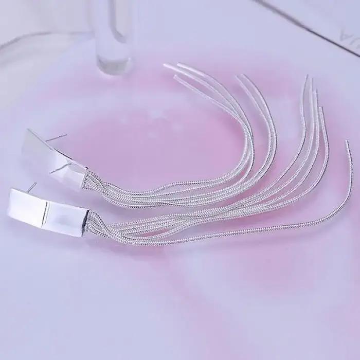 Boucles d'oreilles en argent Sterling 100% 925