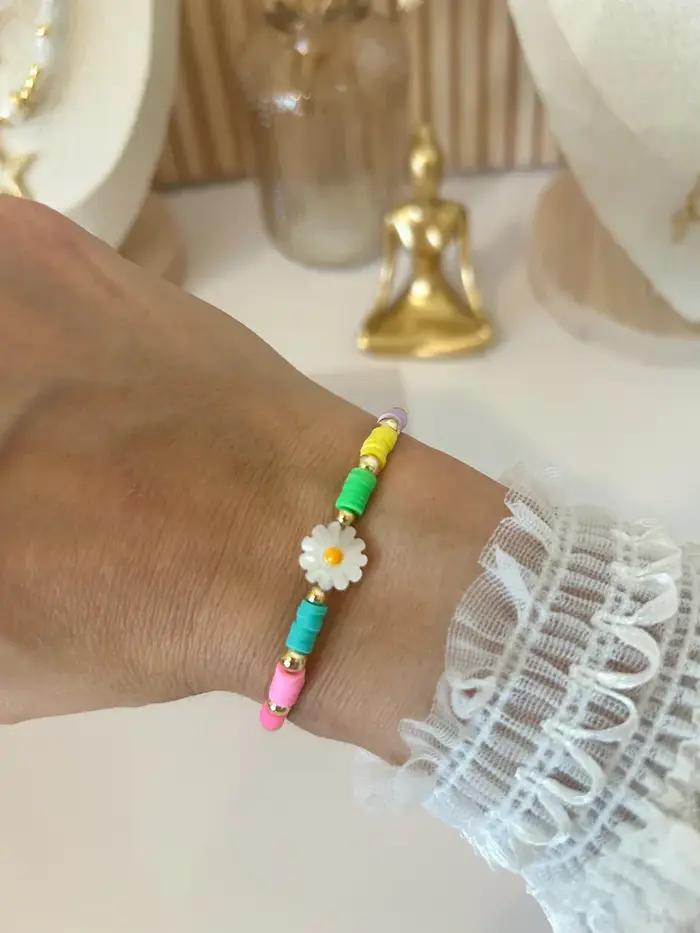 KKBEAD – Bracelet marguerite pour femmes et filles