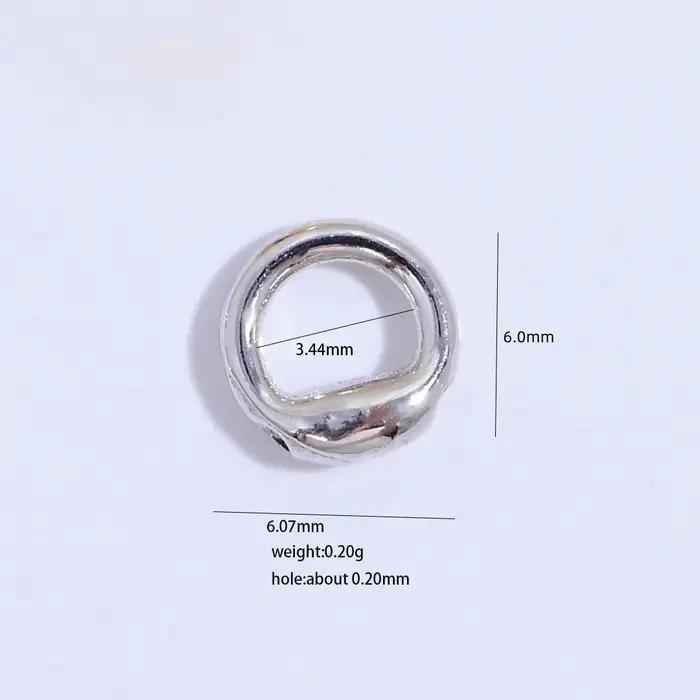 Bracelet à boucle fermée en argent Sterling S925