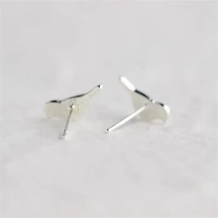 Boucles d'oreilles en argent regardé 925 pour femme motifs animaux de compagnie mignons bijoux modernes élégants pour occasions formelles