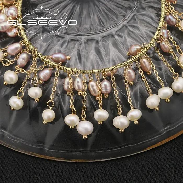 Bracelet pompon en perles de Tahiti
