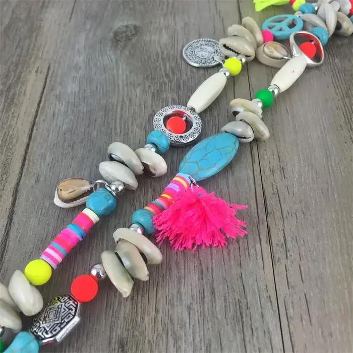 JAASA – collier long fait à la main pour femmes