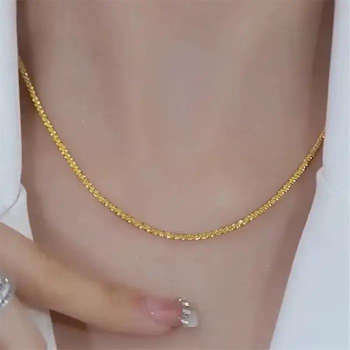 Collier en Or Jaune Authentique pour Femme