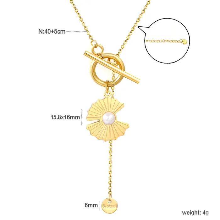 Pendentif de luxe en perles d'imitation pour femmes
