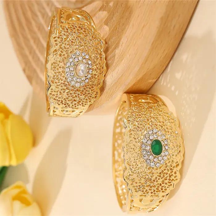 Bracelet Marocain en Alliage Exquis pour Femme
