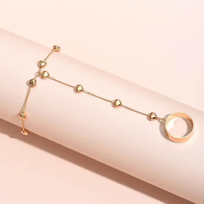 Bracelet créatif en chaîne à maillons papillon pour femmes