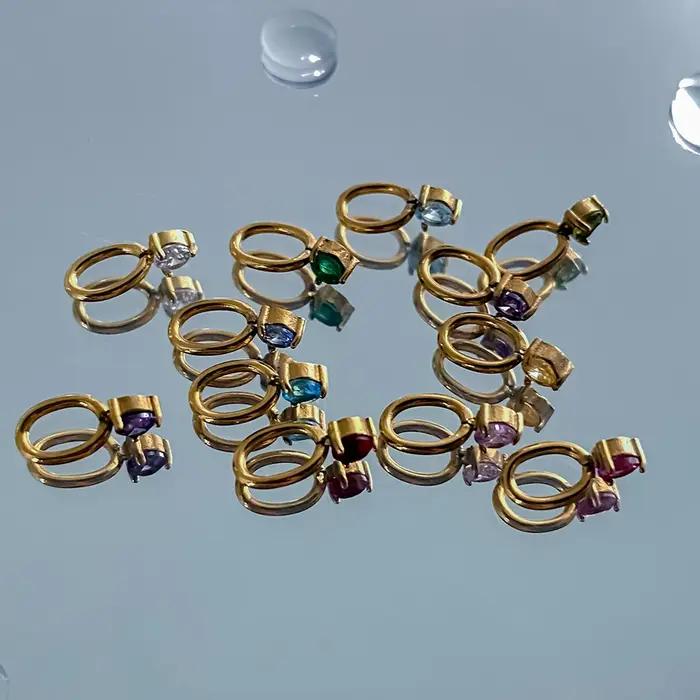 EManco – pendentif en cristal et Zircon pour femmes