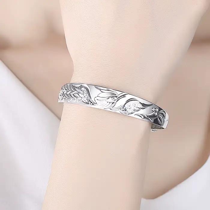 Bracelets de luxe en argent Sterling 925 pour femmes