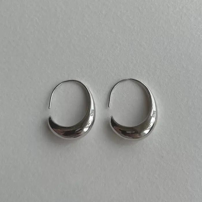 BF CLUB – boucles d'oreilles en argent Sterling 925 pour femmes et filles