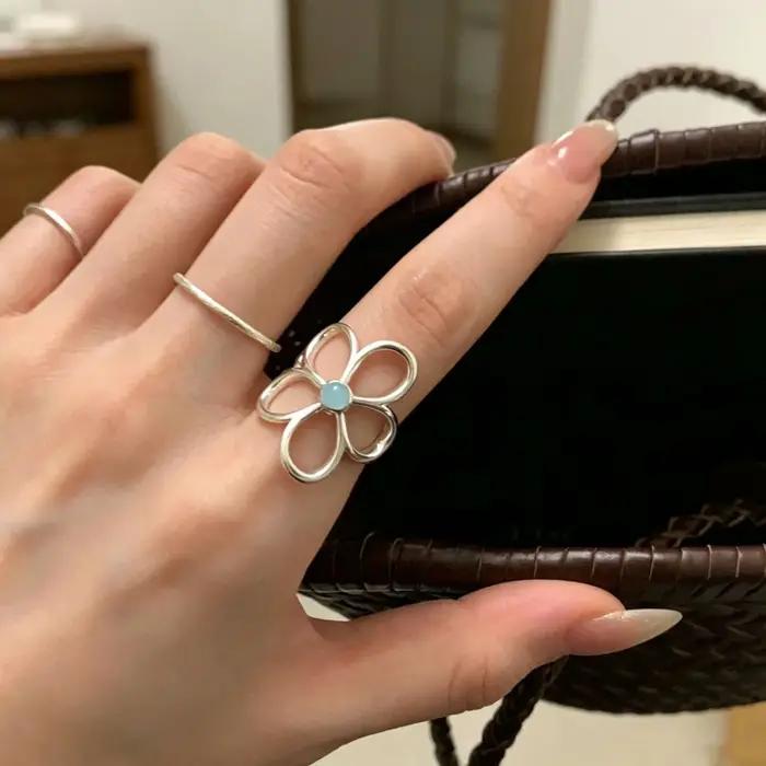 BF CLUB – bague en argent Sterling 925 pour femmes