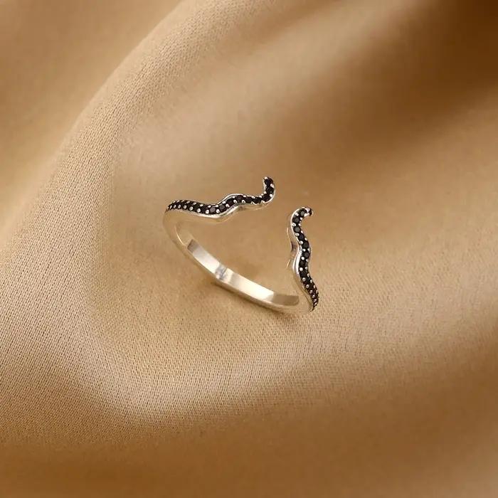 Bague princesse charmante en argent sterling 925