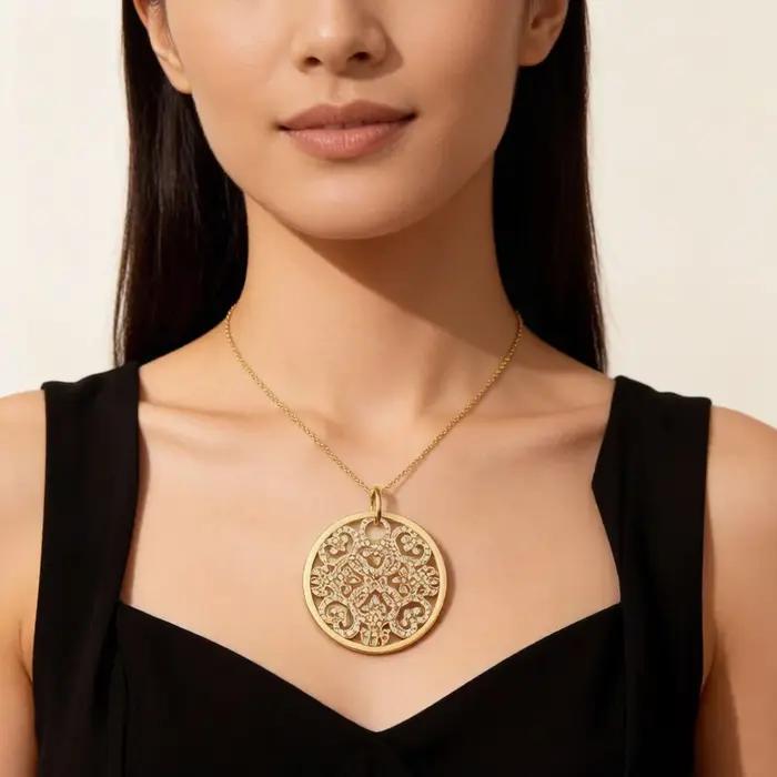 Pendentif ornements fleur marque mode bohême bijoux Style européen accessoires âme 925 en argent Sterling cadeau pour femme